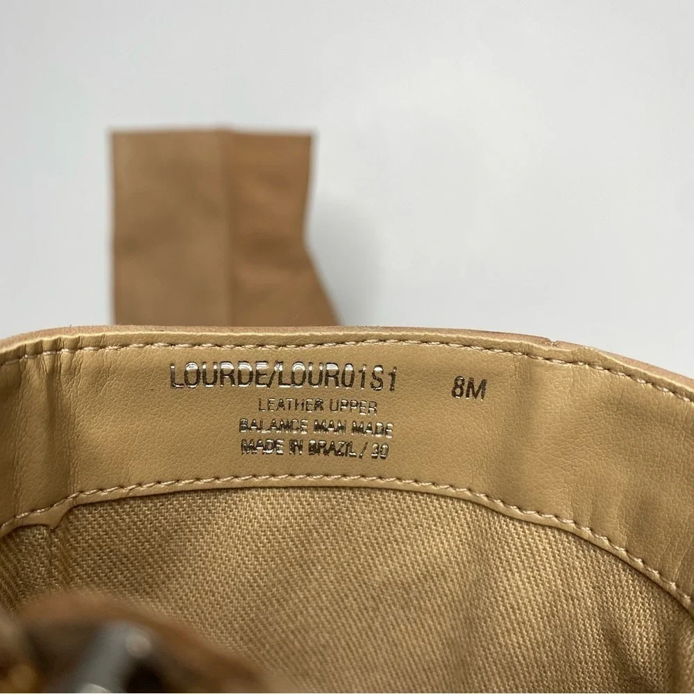 Steve Madden Lourde Tan Nubuck Bootie 8M